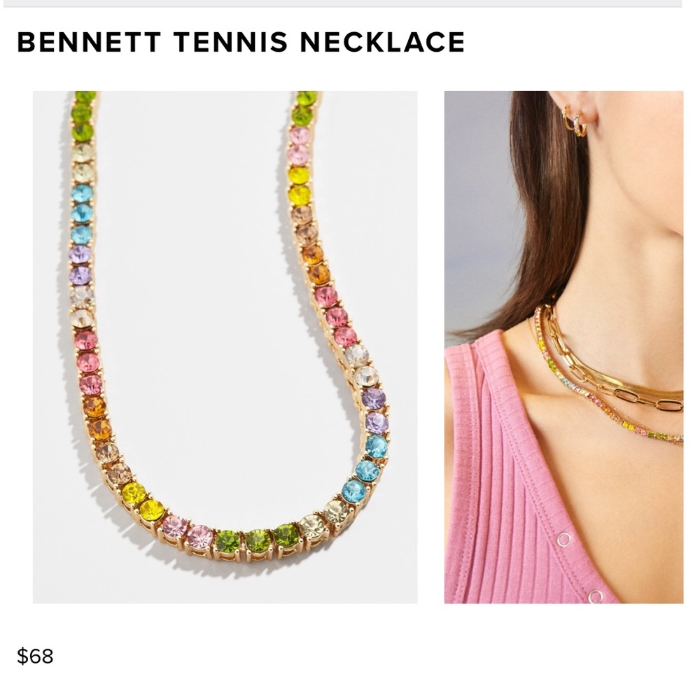 BaubleBar Tennis Necklace